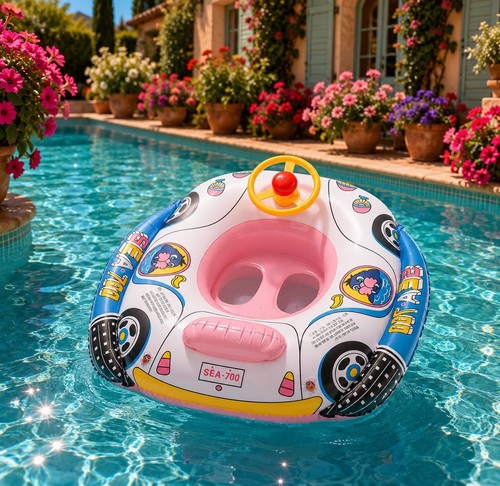 Volant gonflable rose - volant,