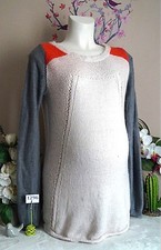 Vêtement occasion femme : Pull grossesse " Ligne Maternitè " T : 38 / 40 / M