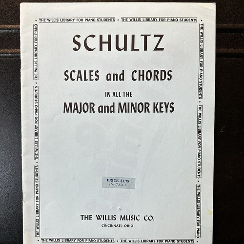 Schultz scales and chords - and,