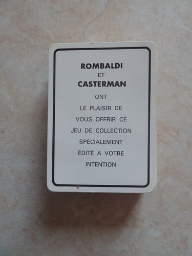 Jeu cartes tintin - jeu,