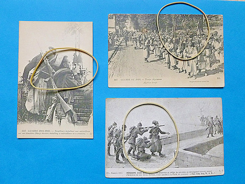 Lot cartes tirailleurs - lot,