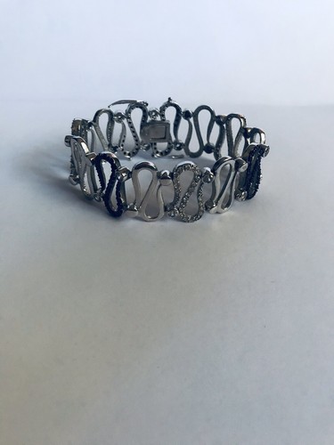 Silver bracelet - silver,