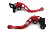 Paire Leviers Courts Rouges AVDB Frein Embrayage MV AGUSTA Rivale S3 2013-2016