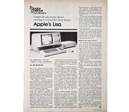 Vintage 1983 apple lisa - 1983,