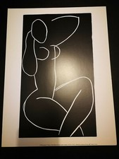 Henri Matisse Reproduction Modernism Art Prints de 1990 Nu assis jambes croisées