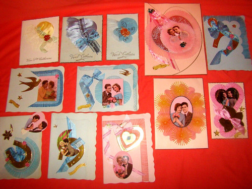 Lot cartes postales - de,