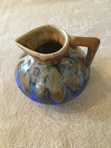 Ancien pichet grès flammé - en,