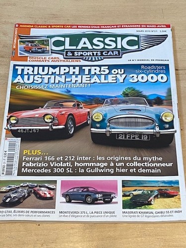 Revue classic sportscar - classic,