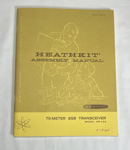 Vintage heathkit 12a 80m - vintage,