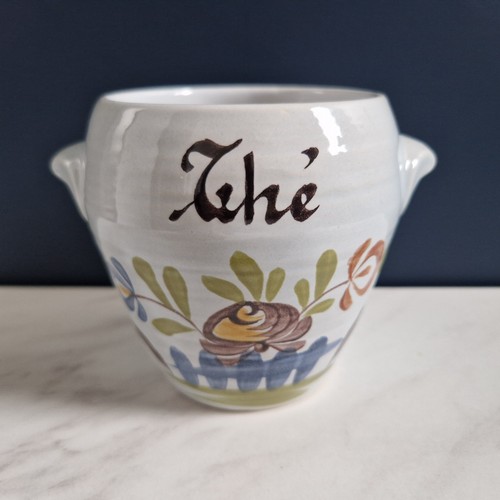 Pot thé faïence - pot,