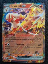 Carte pokémon braségali - pokémon, ex