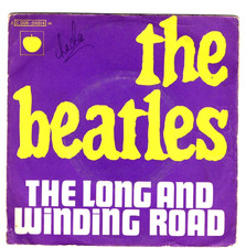 Promo The Beatles - 45 T SP The Long And Winding Road (1970)