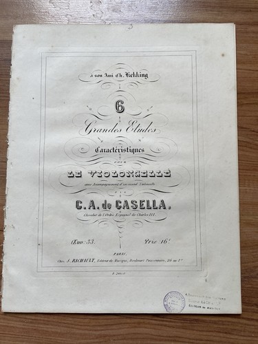 Casella grandes études - casella,, 6