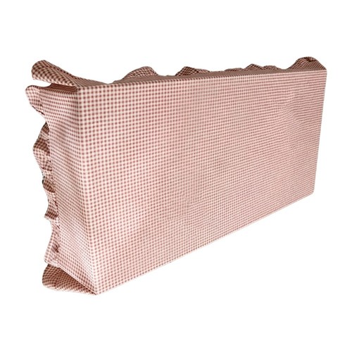 Nappe vichy avec bord à - avec,