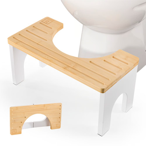 Tabouret toilette bambou - tabouret, en