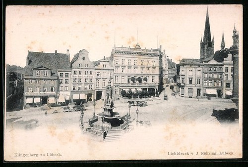 Carte postale lübeck - postale,