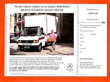 MERCEDES  TRUCKS / PROSPECTUS / 408 / 410 D FOURGON