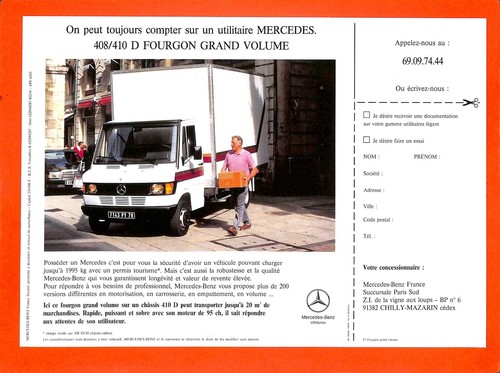 Mercedes trucks prospectus - ,
