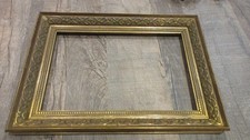 Joli cadre En Bois doré 36 x