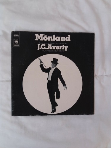 Vynile yves montand averty - vynile, jc