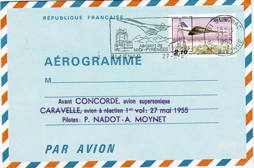 AÉROGRAMME-CONCORDE-SUPERSONI