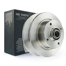 2x Disque Avant 278mm Plein