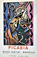 Affiche PICABIA. MUSEE CANTINI.MARSEILLE.1962.pv203