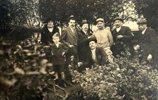 PHOTO POILU ENFANT TENUE SOLDAT FAMILLE BONNET 1914 1915 FRANÇAIS 14 18 WWI WW1