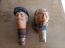 Lot de 2 anciens bouchons