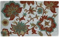 Tapis en Laine Fleurs 100x150