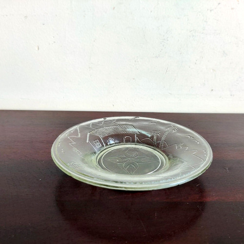 Assiette ronde décorative - assiette,