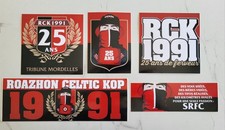 Autocollants Roazhon Celtic Kop Stickers Ultras Rennes RCK Stade Rennais
