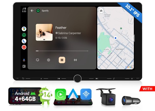 Hd touchscreen double - 10.1",