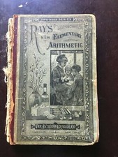 1879 Ray's New Elementary Arithmetic book