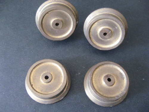 Roues pleines laiton - 4,