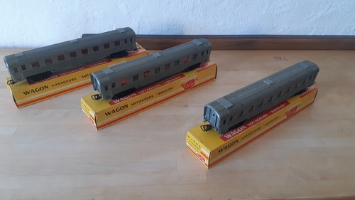 Lot wagons voyageurs sncf - de,
