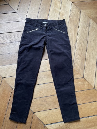 Jeans velours noir soeur - velours,