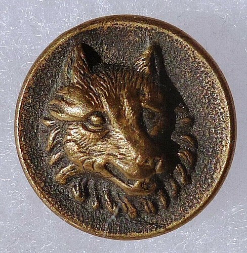 Bouton ancien chasse - bouton, vénerie