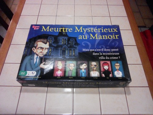 Meurtre mystérieux manoir - meurtre,