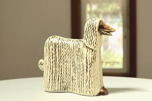 Lisa larson kennel afgan dog - kennel,