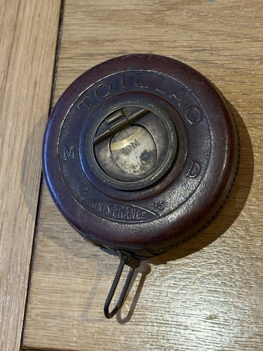 Outil ancien decametre double - ancien,