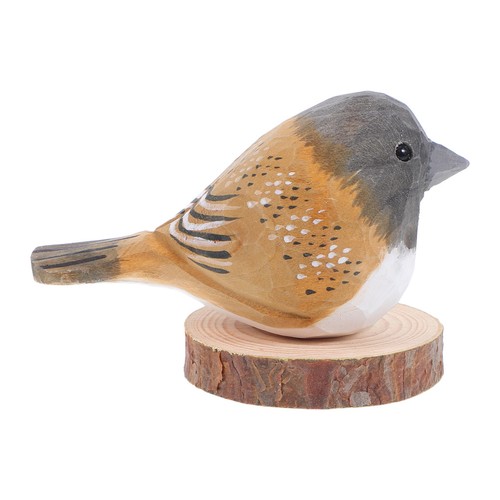 Figurine oiseau bois - en,