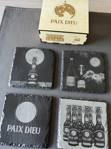 Coffret dessous verre en - coffret, de
