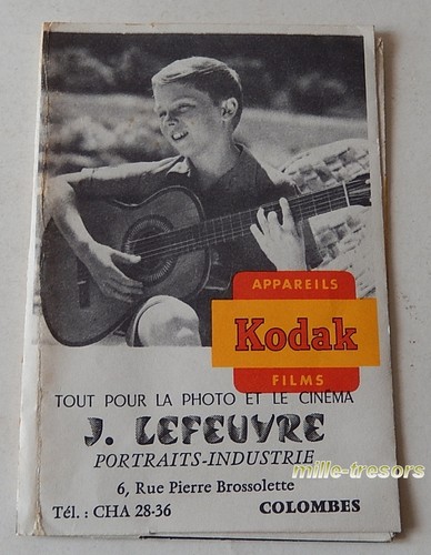 Ancienne pochette photo kodak - ancienne,