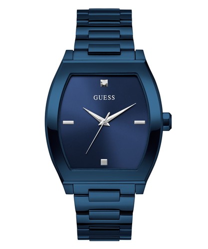 Guess montre bleu analogique - montre,