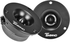 TPT-ST3 Black Slim Super Tweeter, 600 Watts 4 Ohm, 105 Db, 1 in Voice Coil, 3.75