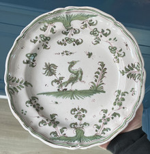 Plat assiette faïence - plat,