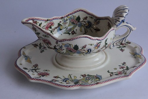 Gien grande saucière faïence - grande,