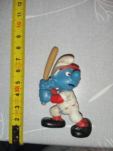Figurine pvc schleich smurf - -,