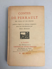 P653-Contes de PERRAULT Publiés d'après les éditions originales beau papier